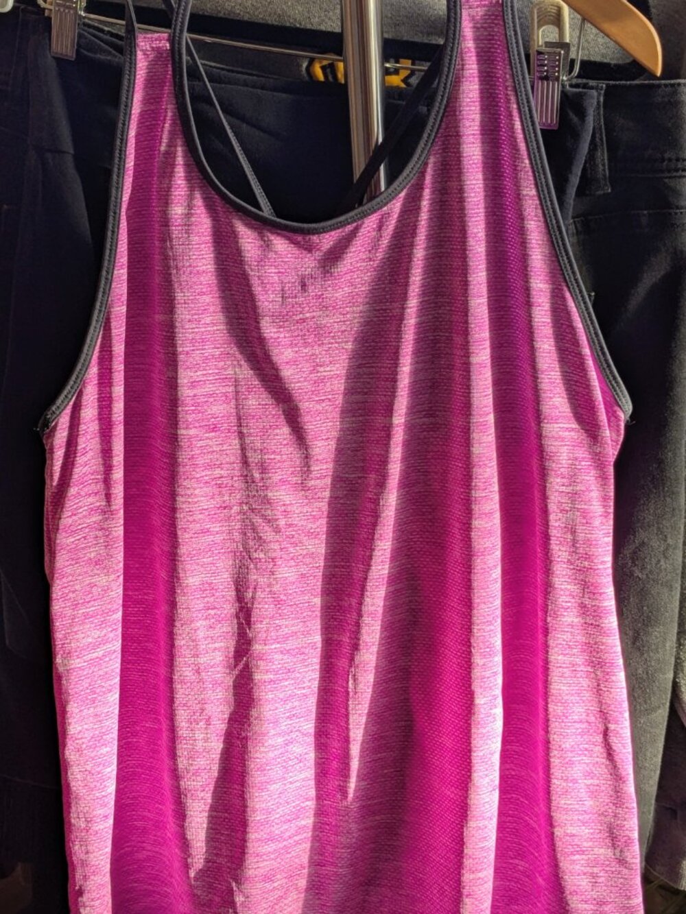 Magenta Champion Brand Athletic Tank